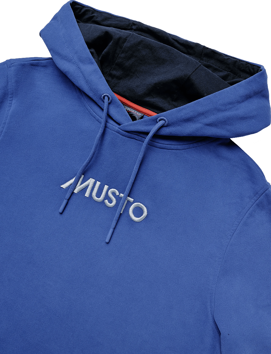 Musto - M CLASSIC HOODIE - sweatshirts - mazarine bl - 2