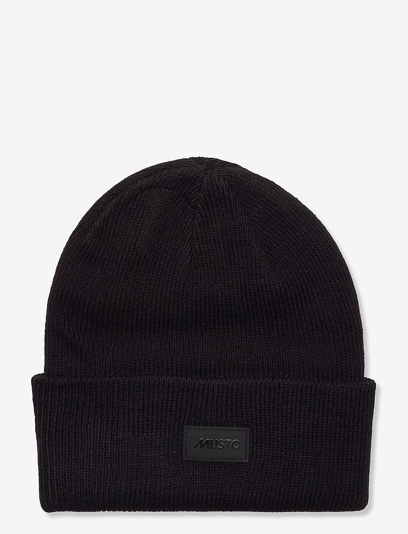 Musto - SHAKER CUFF BEANIE - hverdags stil - true black - 0