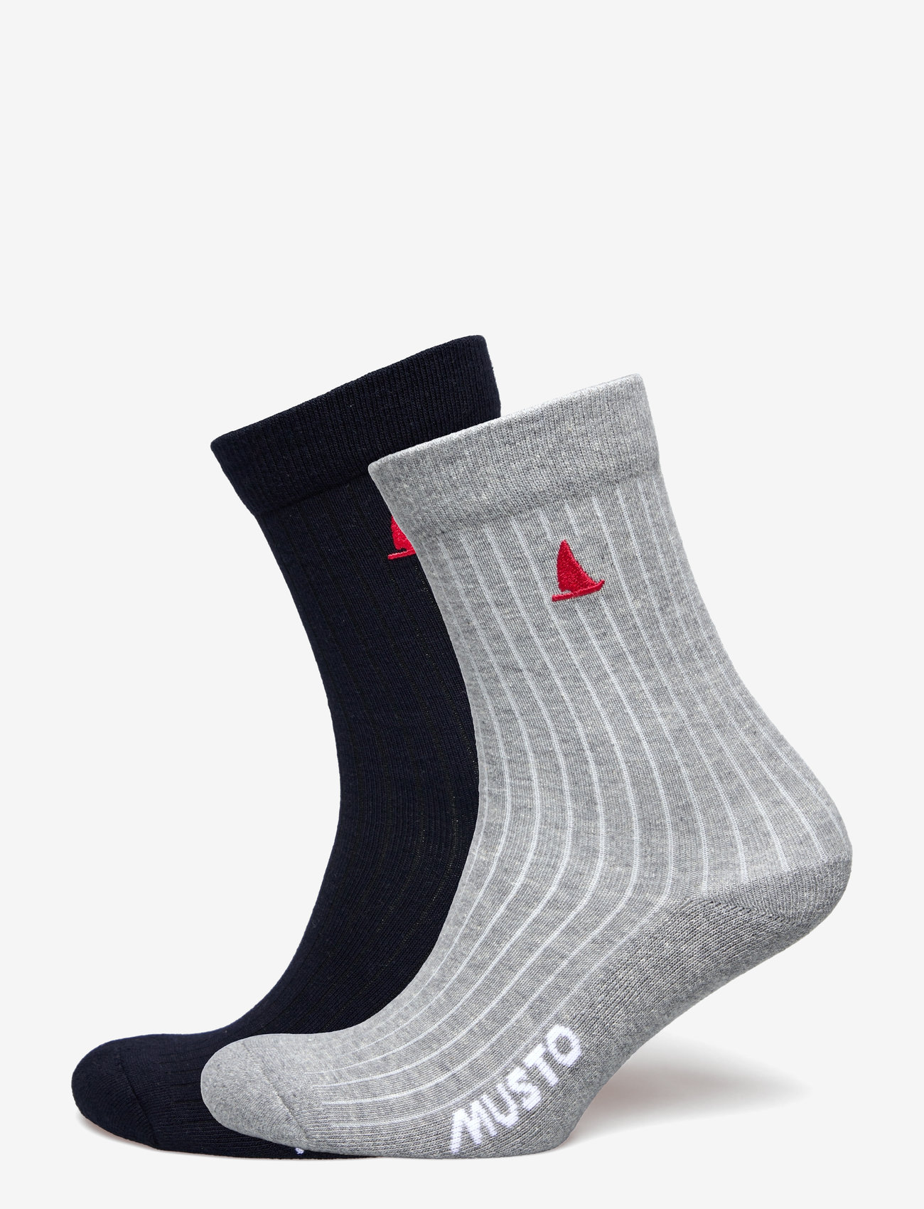 Musto - ESS 2 PACK SOCK - geschenke unter 30€ - grey melange - 0