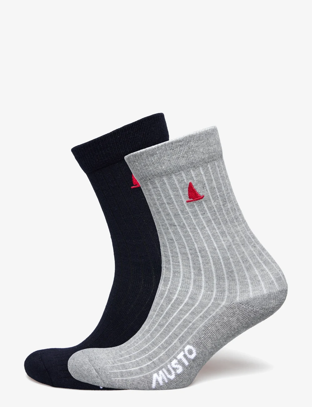 Musto - ESS 2 PACK SOCK - sportsocken - grey melange - 0