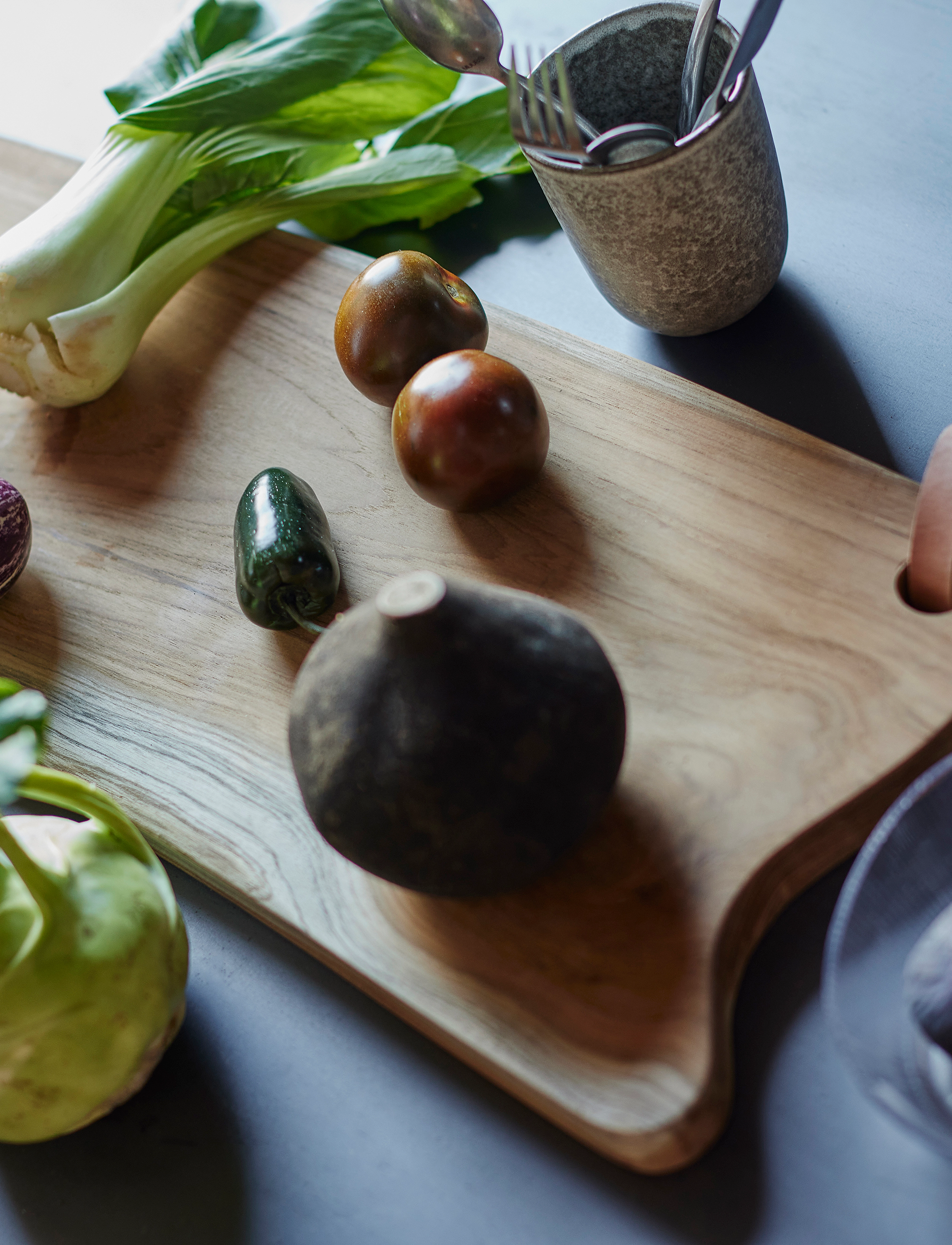Muubs - Cutting board Lyon - cutting boards - brown - 3