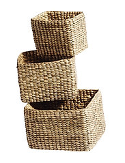Muubs - Basket Keep it all S/3 - krātuves grozi - natur - 1