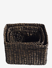 Muubs - Basket Keep it all S/3 - storage baskets - black - 0