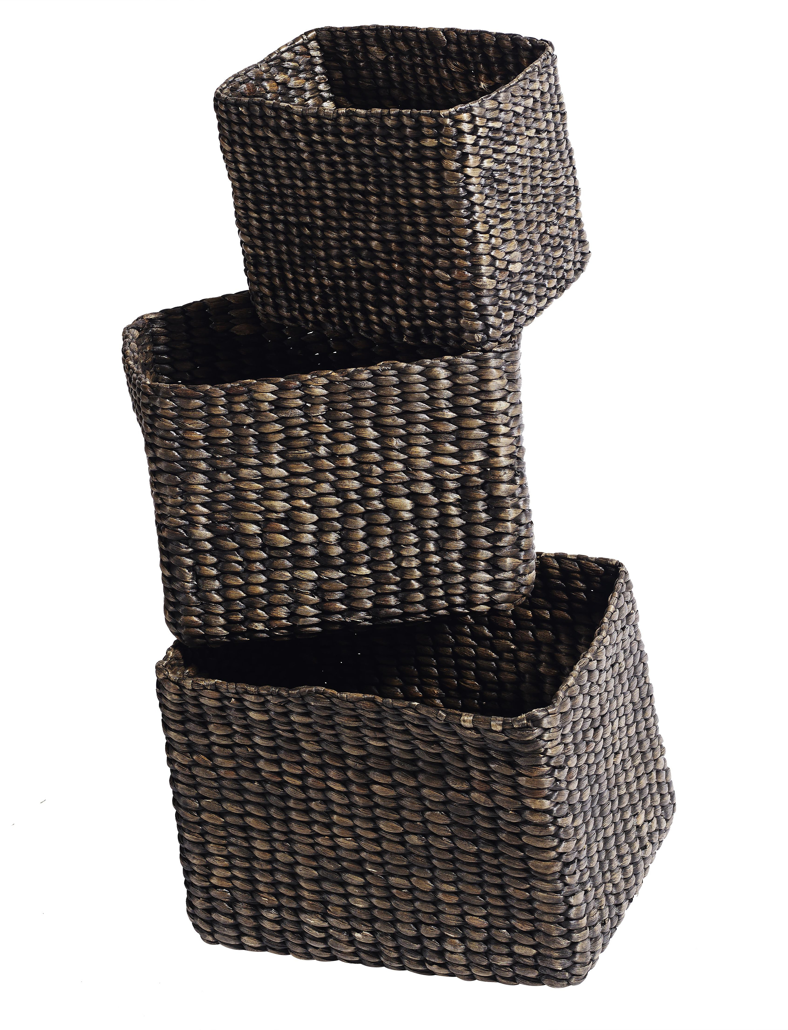 Muubs - Basket Keep it all S/3 - paniers de stockage - black - 1