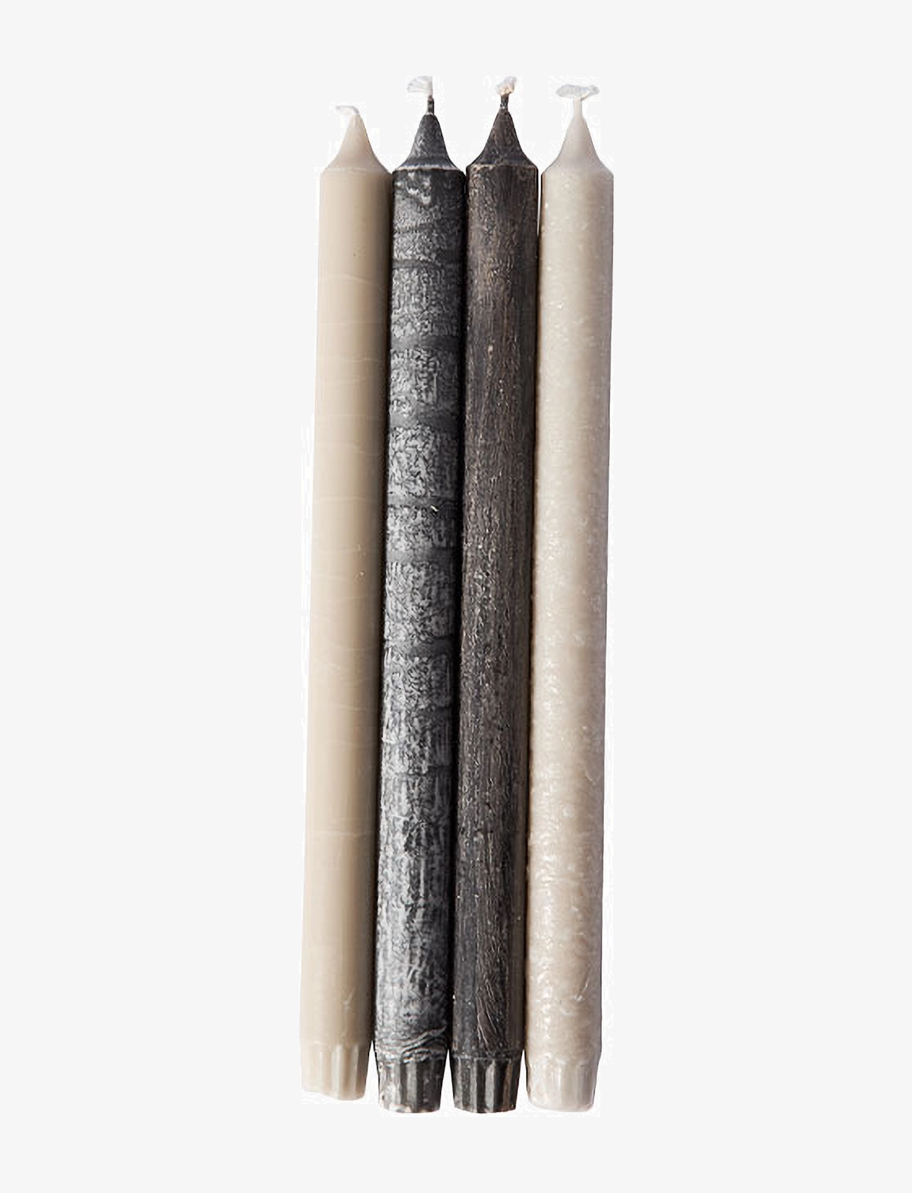 Muubs - Candles Yoro -set - 4 pcs - oddmjó kerti - grey - 2