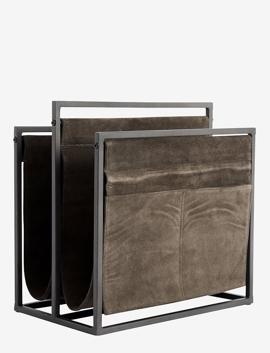 Muubs - Magazine holder Bronx - zeitschriftenhalter - black/grey - 1