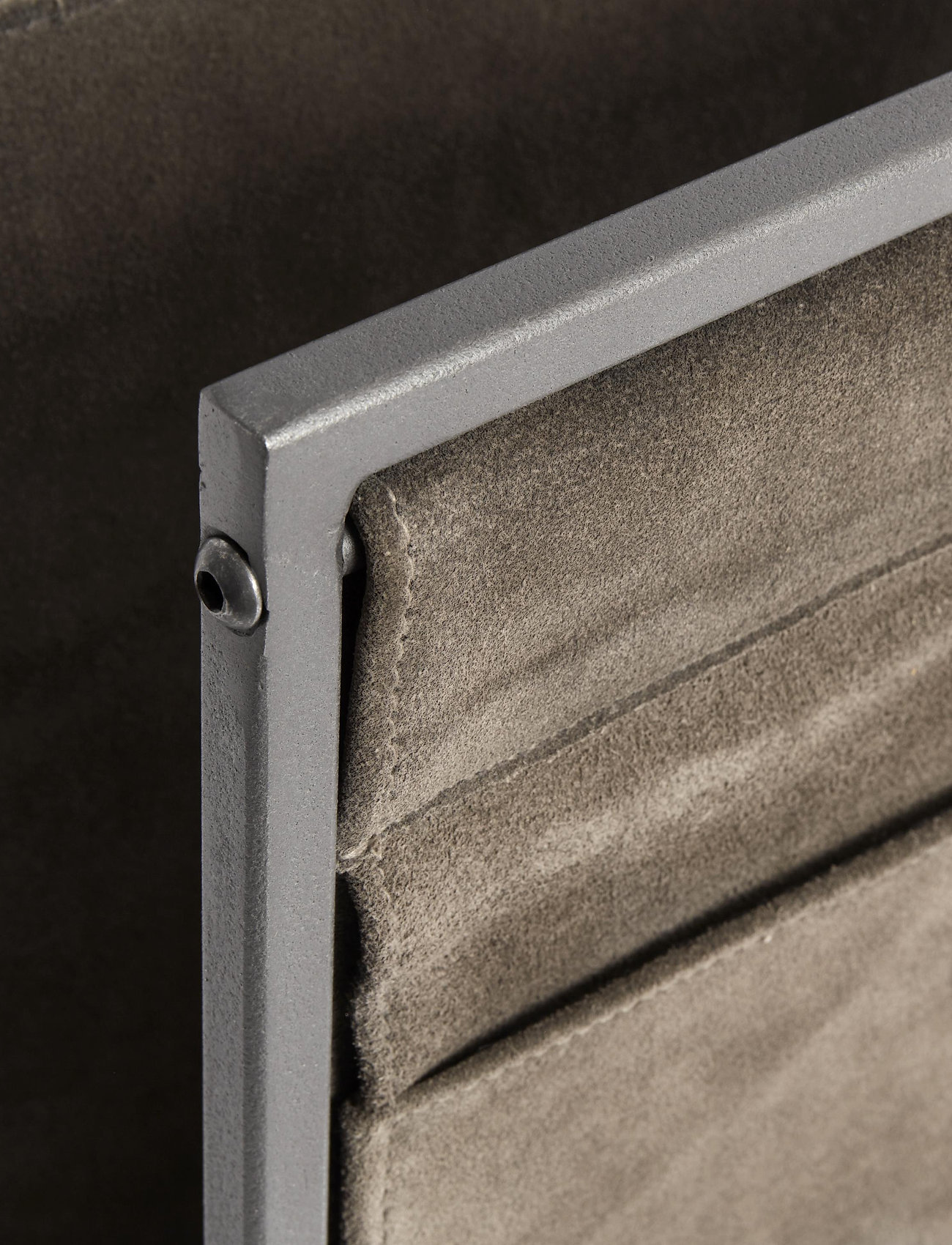 Muubs - Magazine holder Bronx - tidningsställ - black/grey - 3