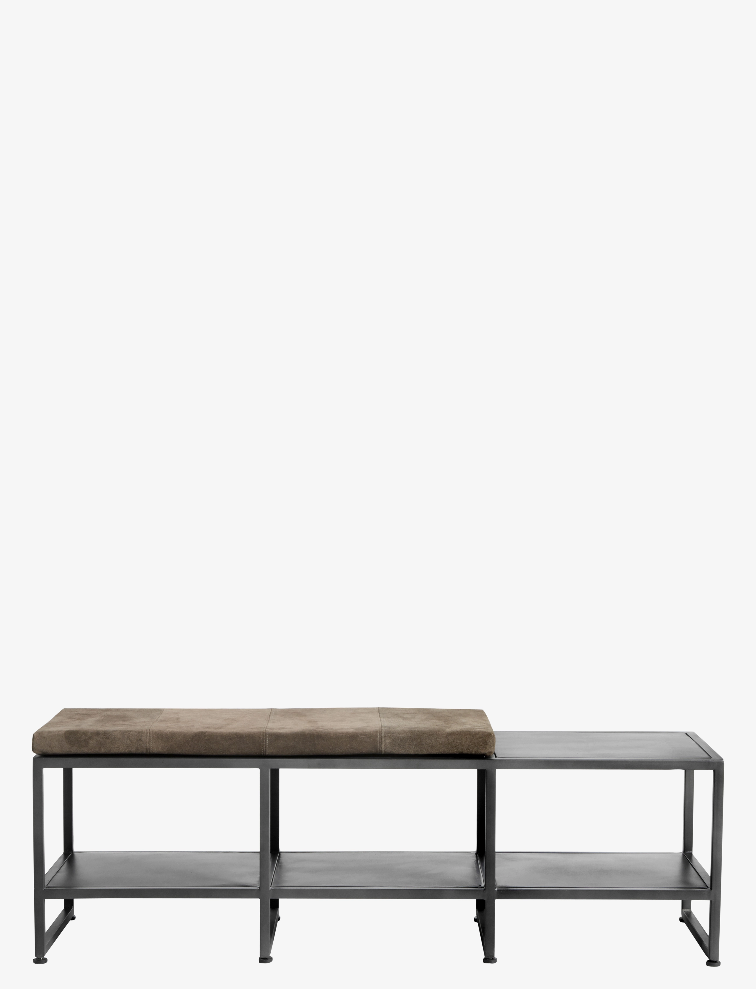Muubs Bænk Bronx L, One Size 40, Black, Stole Og Skamler > Skamler Og Bænke, Unisex