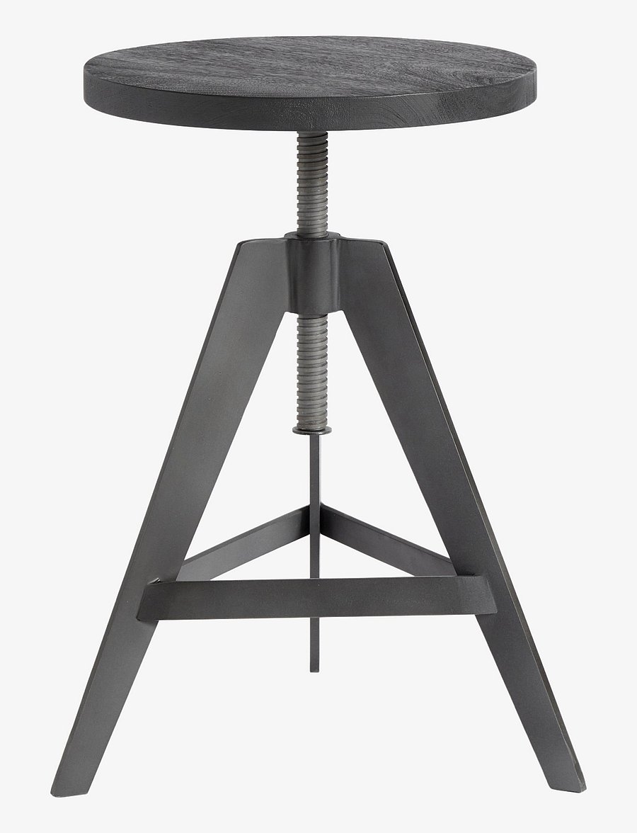 Muubs - Stool Quill - Black - hocker & bänke - black - 0