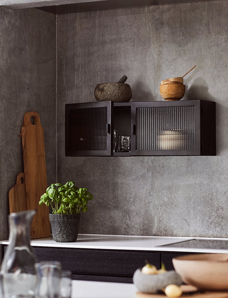 Muubs - Wall Cabinet Dallas - Black - armoires - black - 0