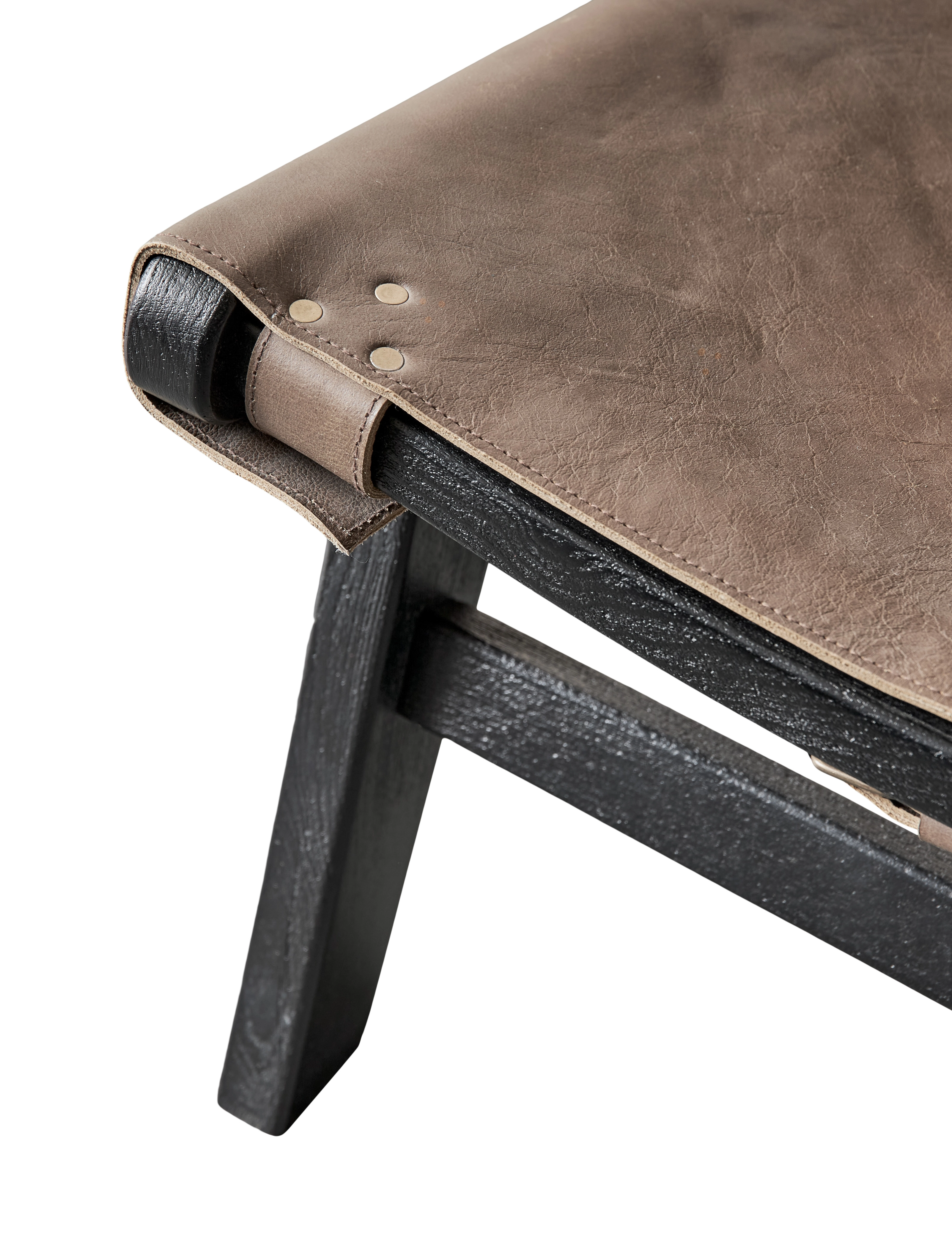 Muubs - Lounge chair Philosophy - Brown/Black - stólar - brown/black - 4