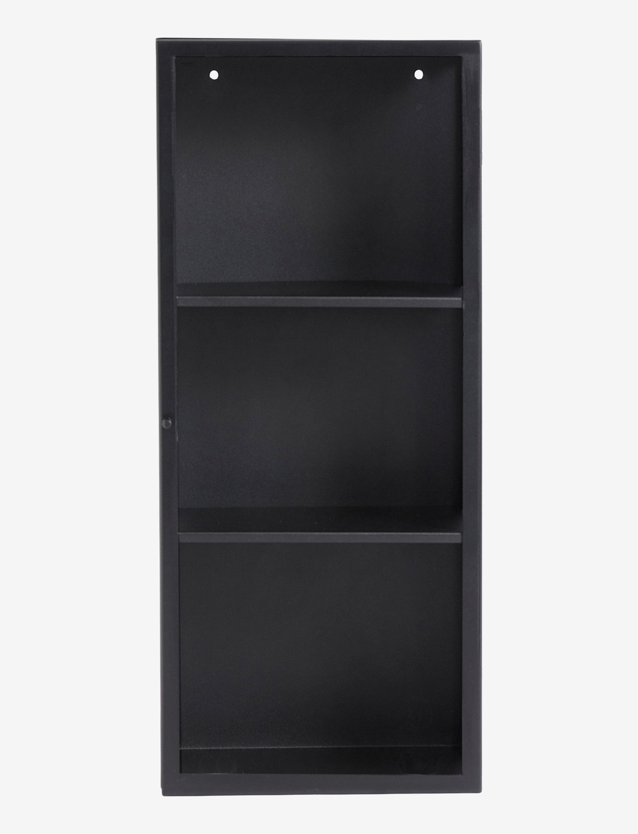 Muubs - Cabinet Atlanta S - Black w/grey glass - berging en schappen - black/smoked glass - 0