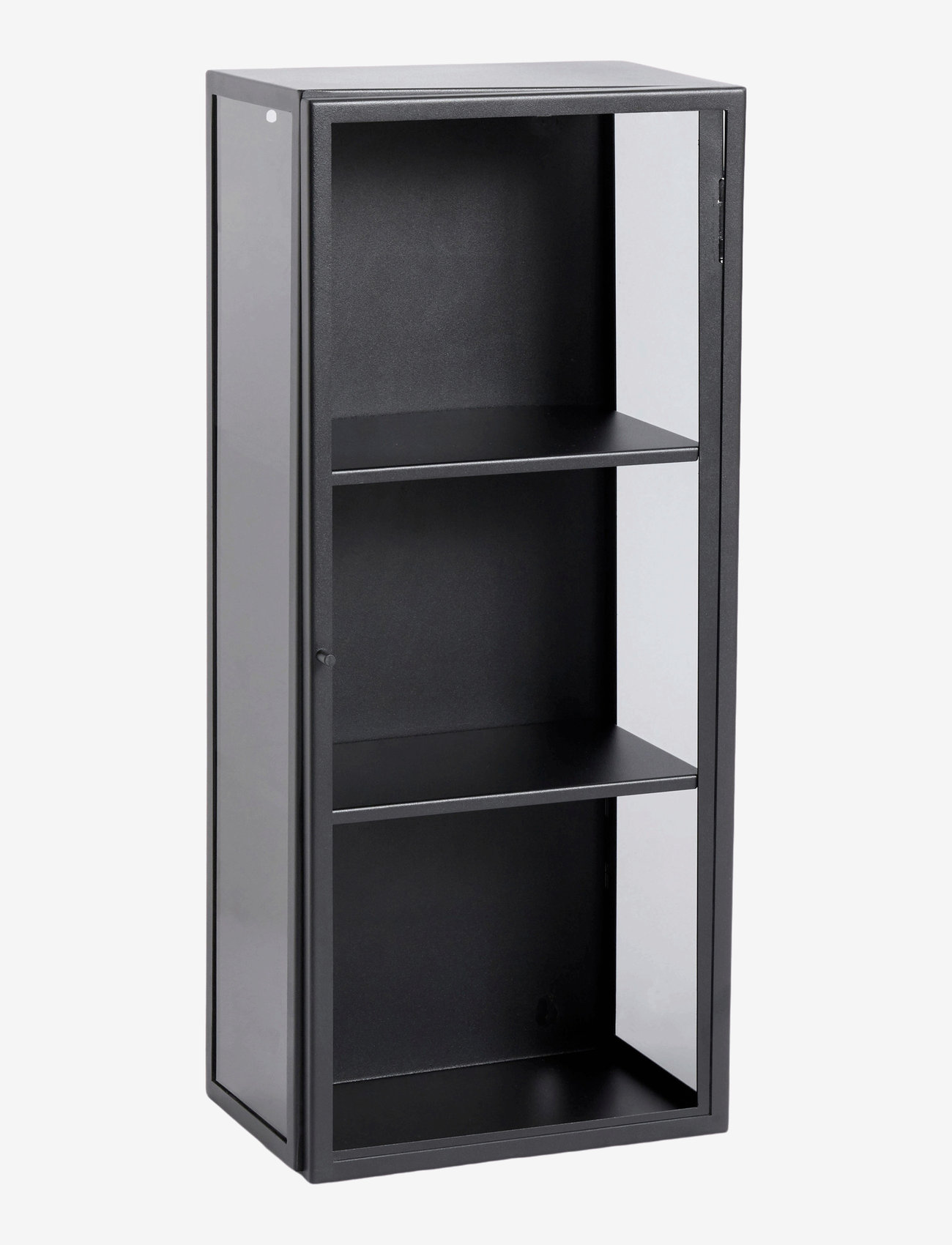 Muubs - Cabinet Atlanta S - Black w/grey glass - storage & shelves - black/smoked glass - 1