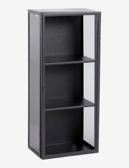 Muubs - Cabinet Atlanta S - Black w/grey glass - hoiustamine ja riiulid - black/smoked glass - 1