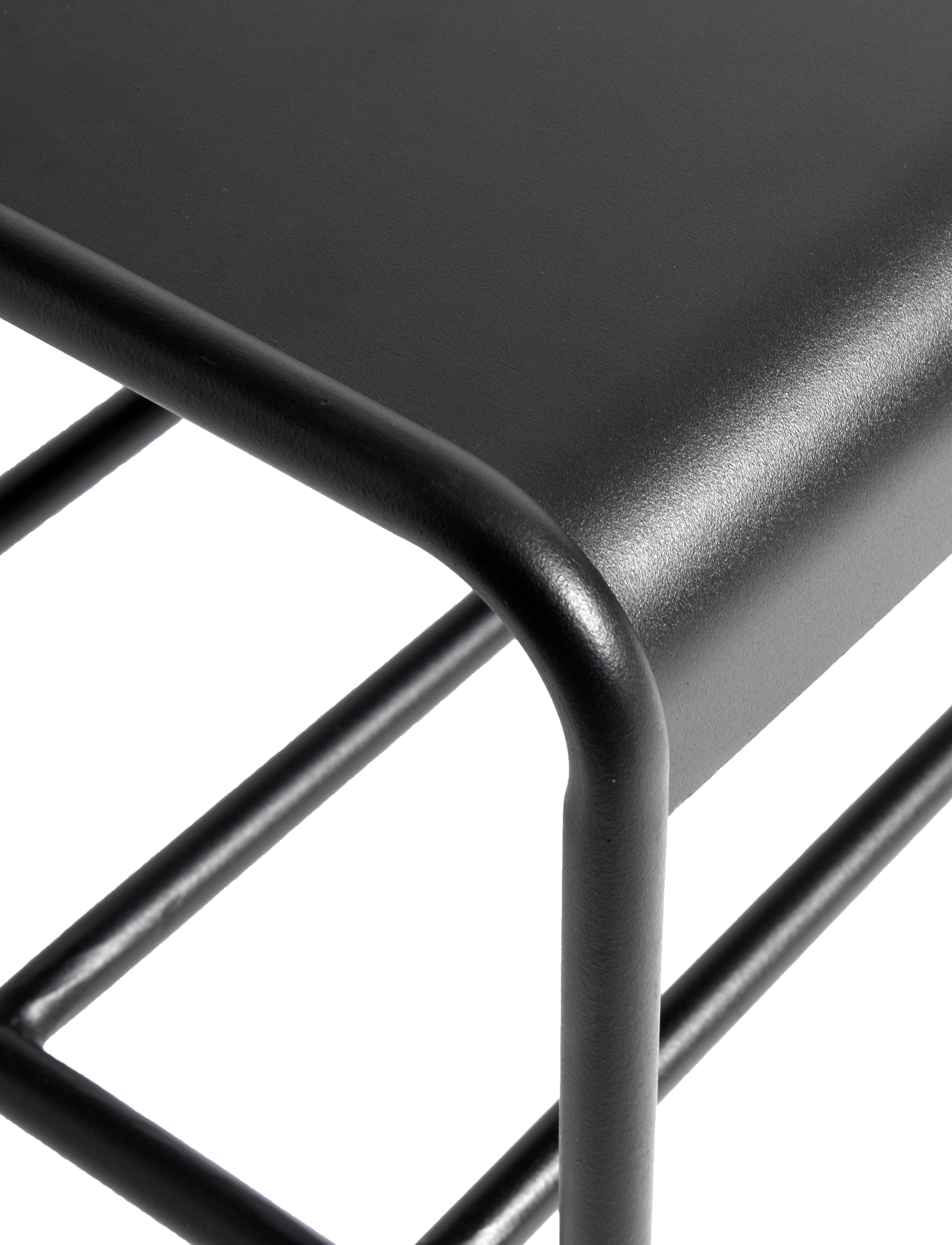Muubs - Bænk Copenhagen - utemöbler - black - 3