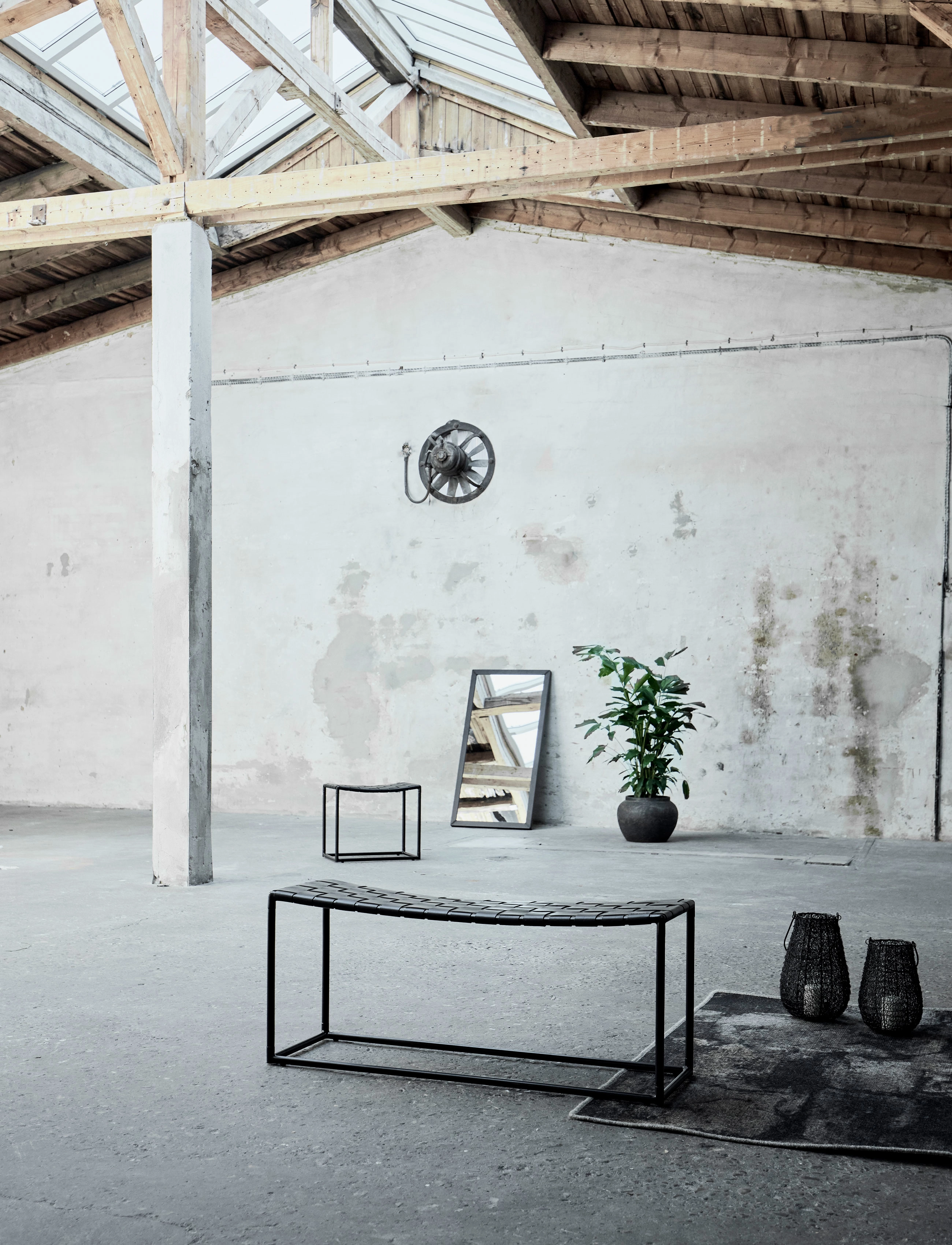 Muubs - Bench Soho - Black - chaises et tabourets - black - 4