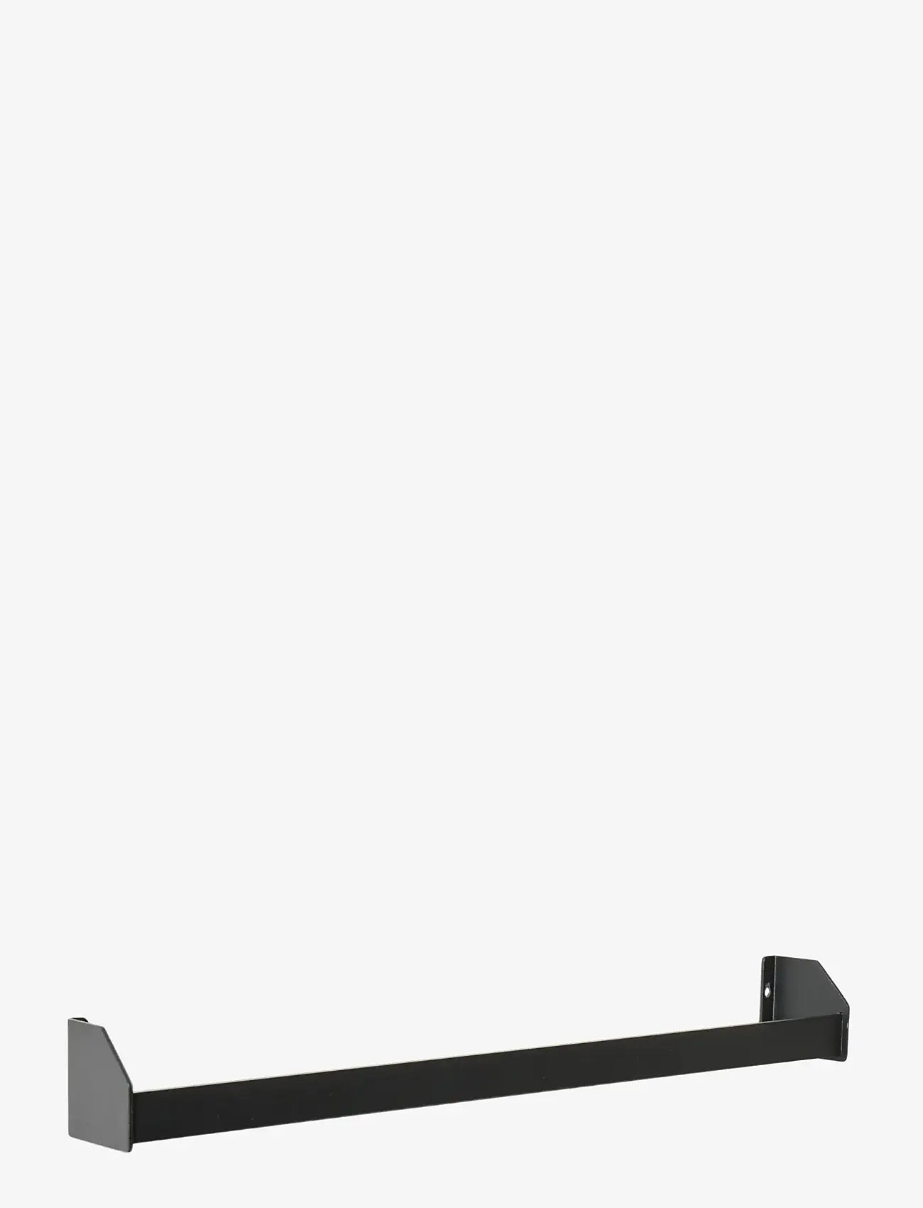 Muubs - Towel rack Tetsu Single - Black - knager & knagerækker - black - 2