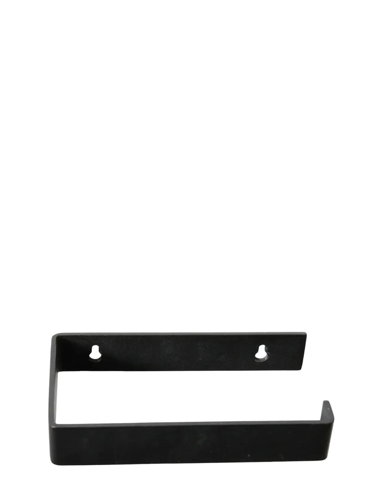 Muubs Toiletpaper Holder Tetsu Black, Toiletholder og hase, Sort, Str: ONE SIZE