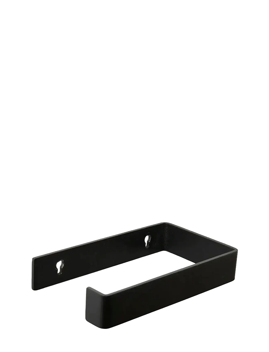 Muubs - Toiletpaper holder Tetsu - Black - haken & bügel - black - 2