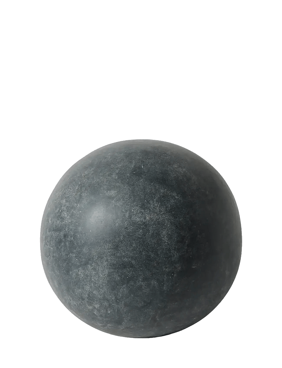 Muubs - Outdoor deco ball Taso M - Dark Grey - figuren & skulpturen - grey - 1