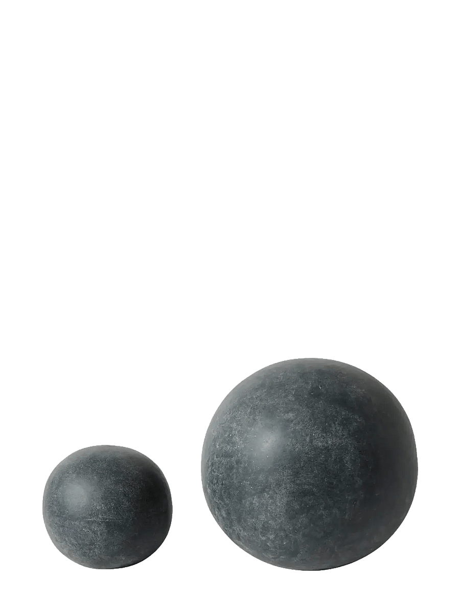Muubs - Outdoor deco ball Taso M - Dark Grey - figuren & skulpturen - grey - 2