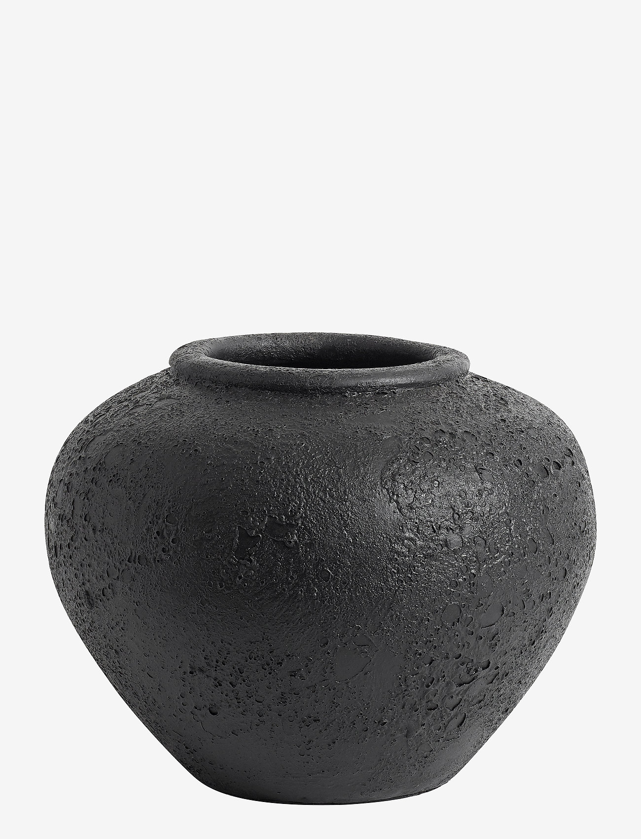 Muubs - Jar Luna Black 26 - große vasen - black - 0