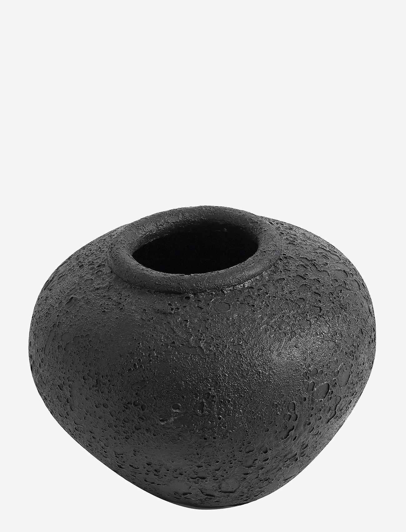 Muubs - Jar Luna Black 18 - große vasen - black - 1