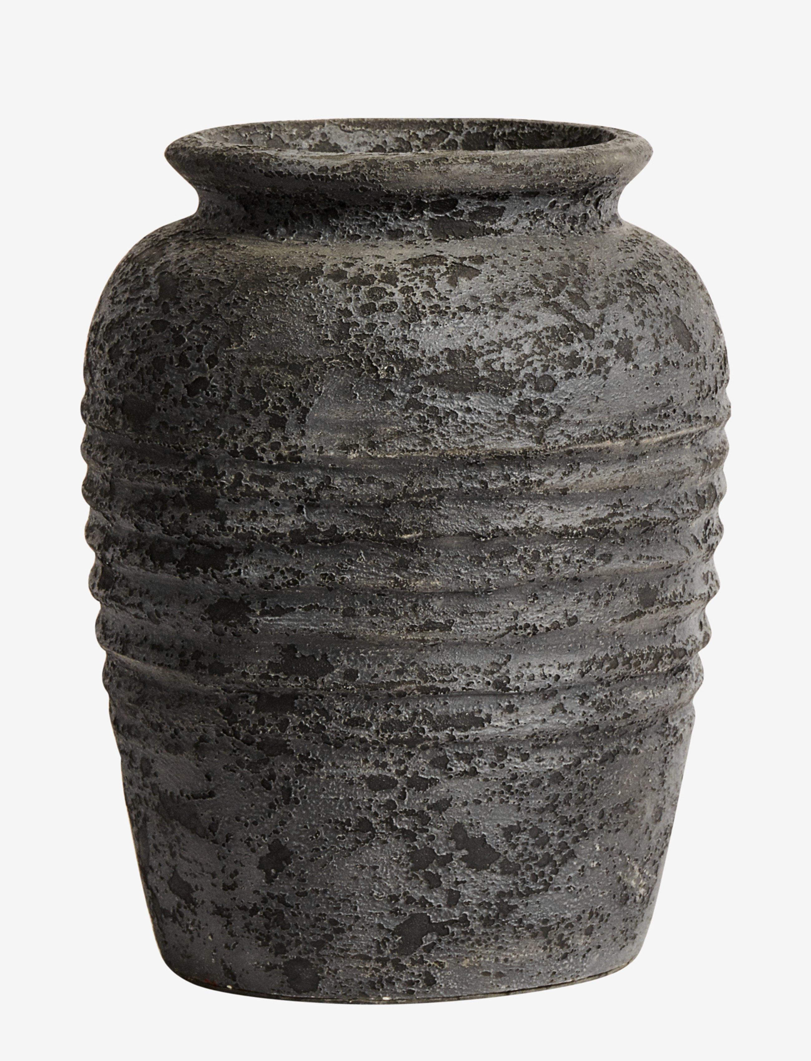 Muubs Krukke Melancholia 40, Stor vase, Sort, Str: H40CM