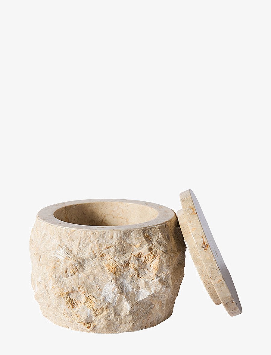 Muubs - Jar w. lid Batu - minikarbid - creme - 2