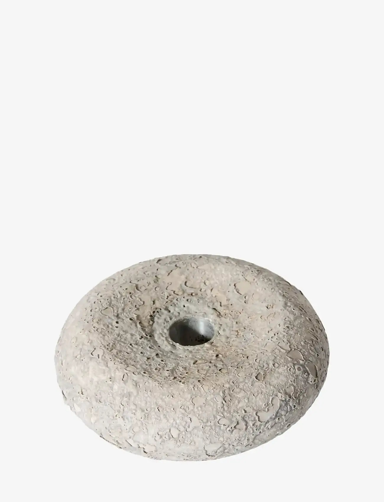 Muubs - Candleholder Luna - Grey - kerzenständer - grey - 1