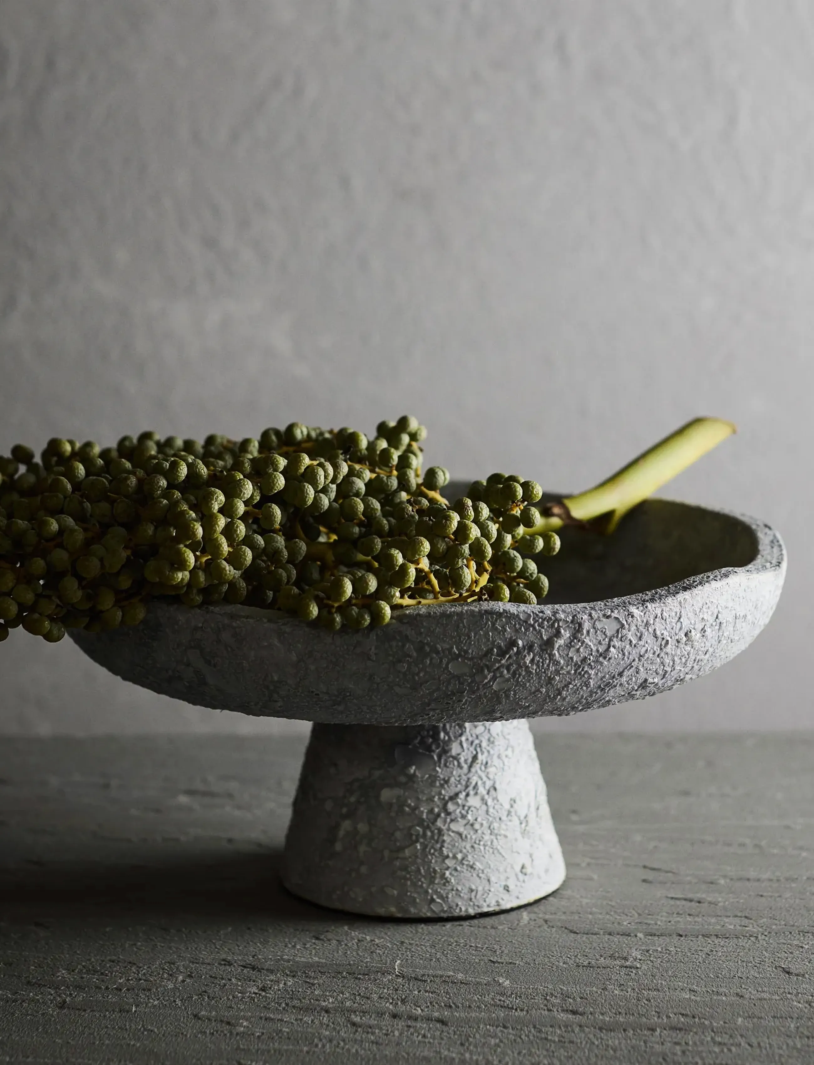 Muubs Bowl Luna M Grey, One Size, Decoration, Grau - Decorative Platters, Homeware