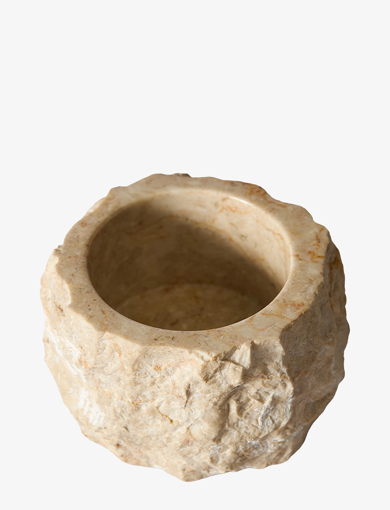 Muubs Batu Lysestag, Lysestage, Creme, Str: Ø10X7.0CM