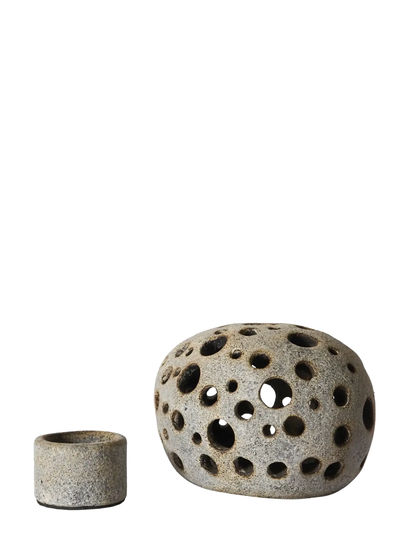 Muubs - Lantern Tsuki M - Grey - tealight holders - grey - 3