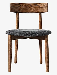 Dining chair Tetra Brown/Granite, Muubs