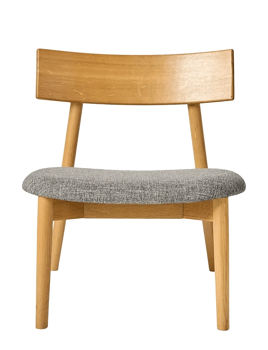 Muubs - Lounge chair Tetra - Nature Oil/Concrete - lehnstühle - nature - 1