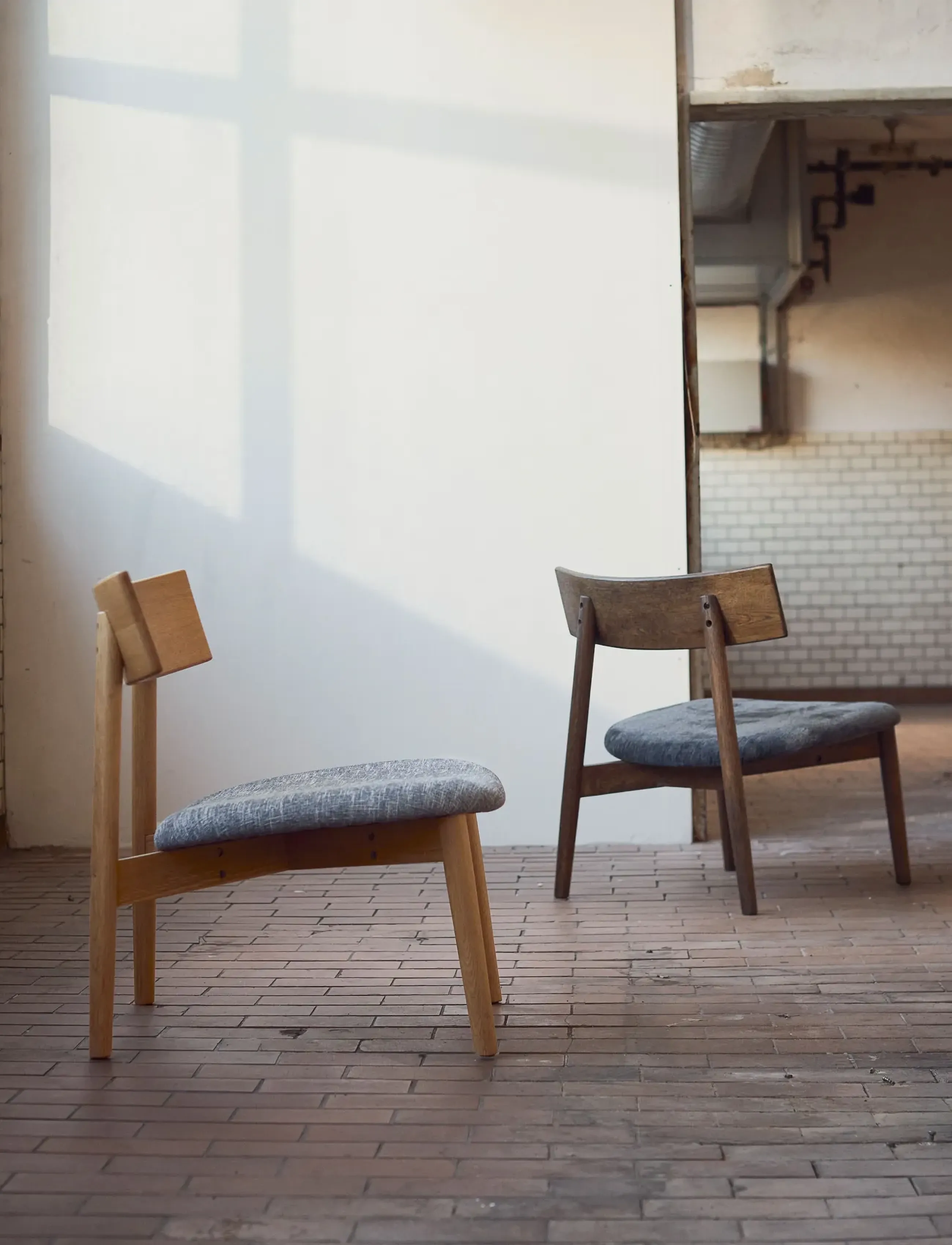Muubs - Lounge chair Tetra - Nature Oil/Concrete - hægindastólar - nature - 4