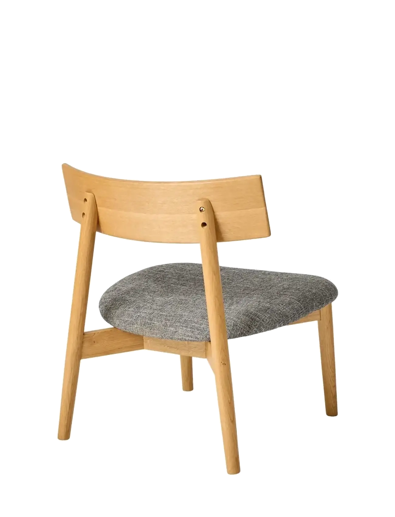 Muubs - Lounge chair Tetra - Nature Oil/Concrete - hægindastólar - nature - 3