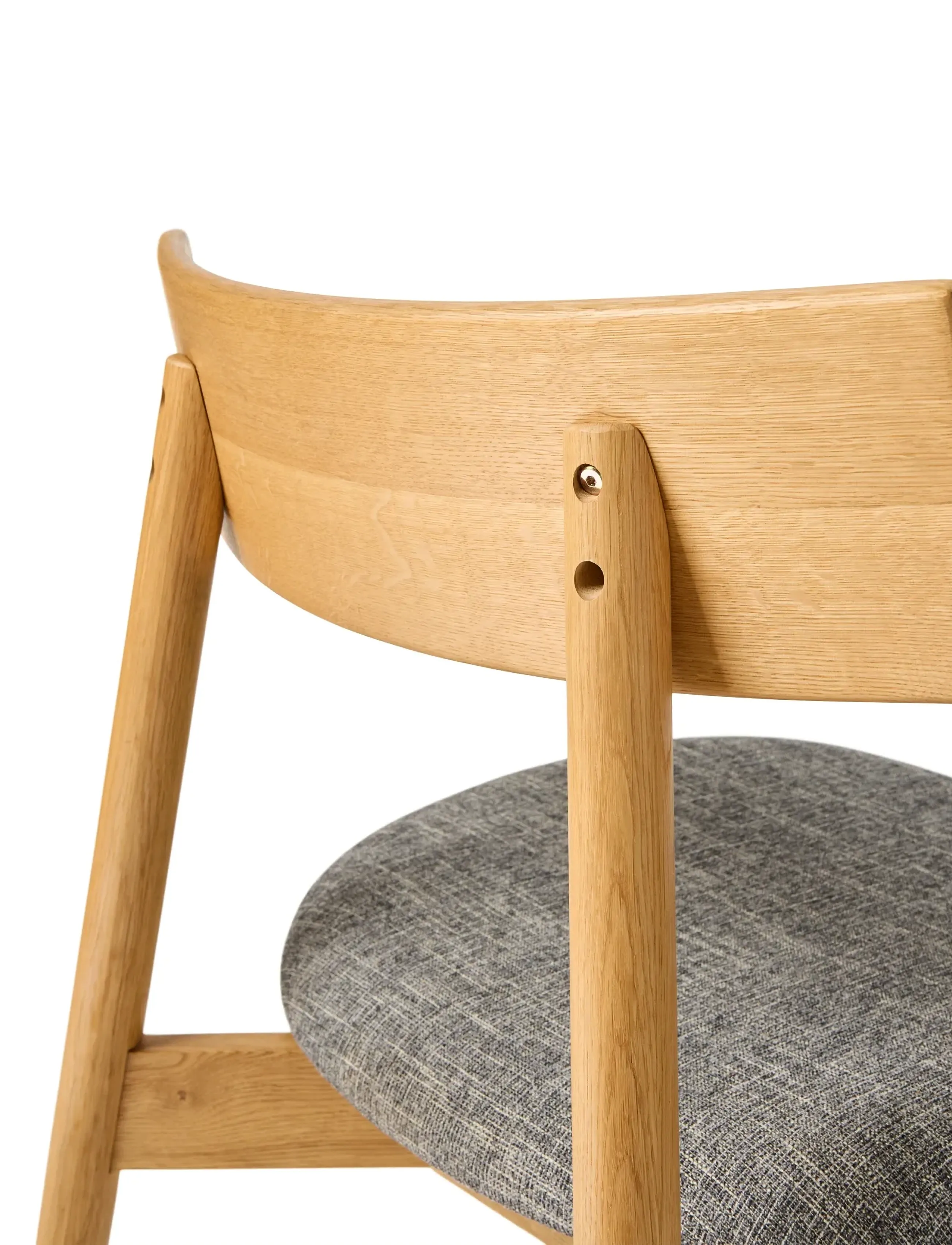 Muubs - Lounge chair Tetra - Nature Oil/Concrete - hægindastólar - nature - 5