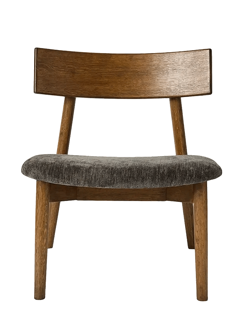 Muubs - Lounge chair Tetra - Dark oil/Granite - lehnstühle - dark oil - 0