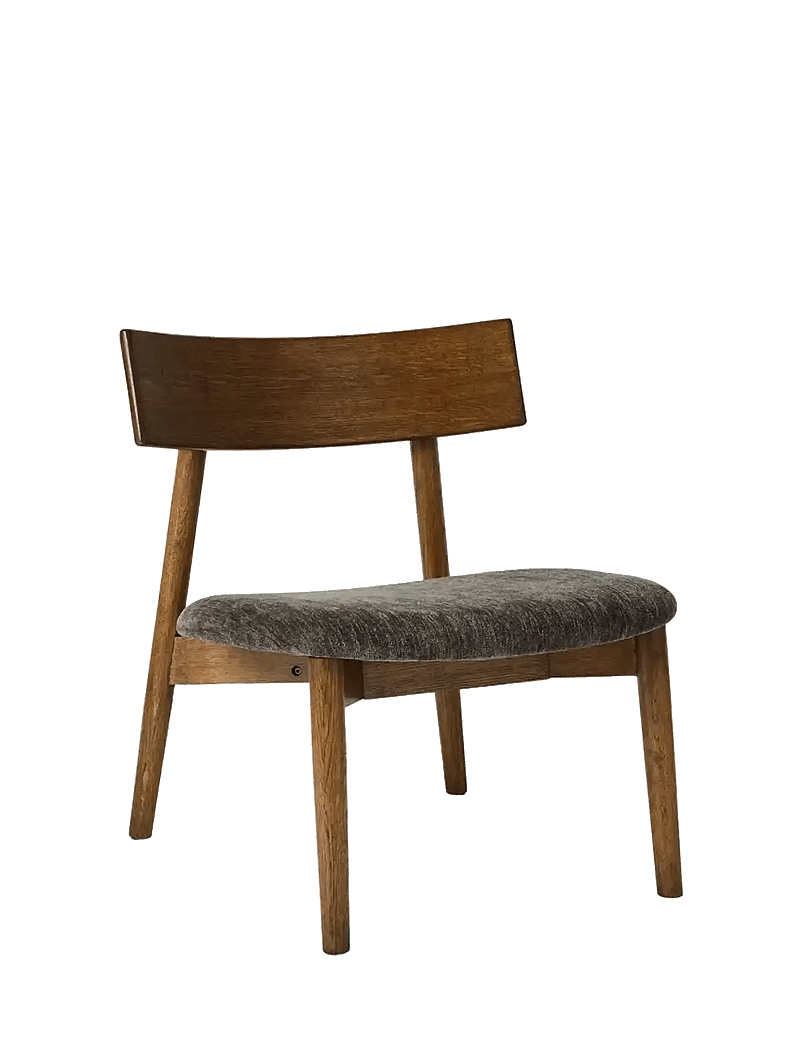 Muubs - Lounge chair Tetra - Dark oil/Granite - lehnstühle - dark oil - 1