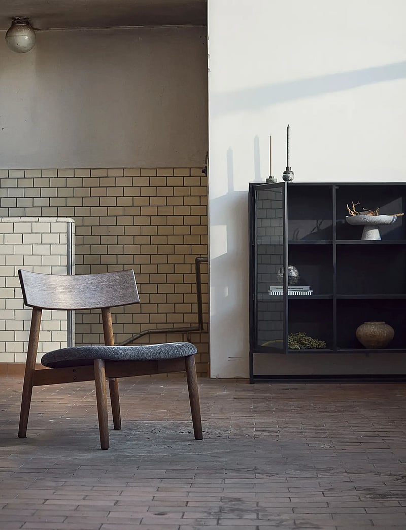 Muubs - Lounge chair Tetra - Dark oil/Granite - lehnstühle - dark oil - 3