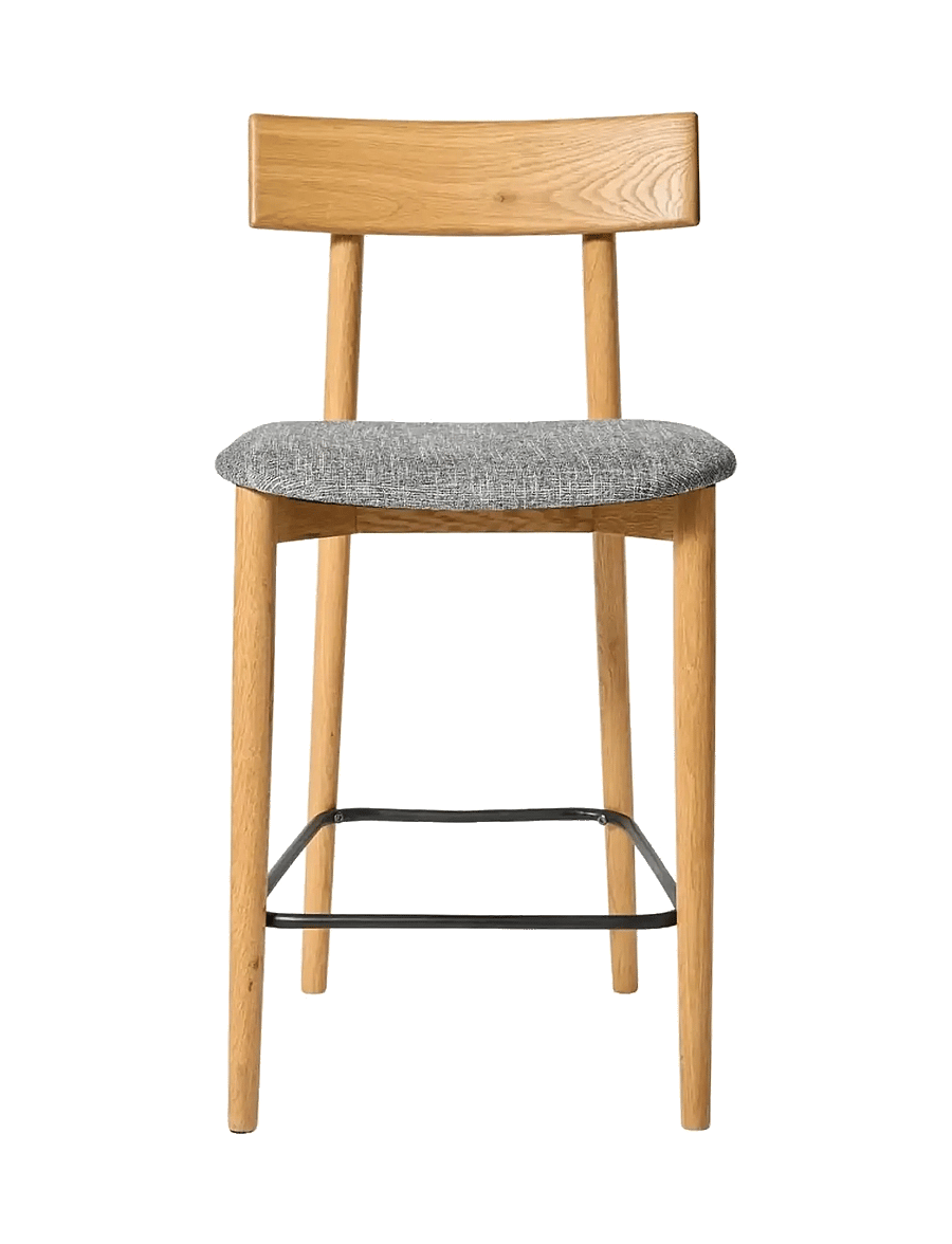Muubs - Barstool Tetra - Nature Oil/Concrete - barhocker - nature - 1