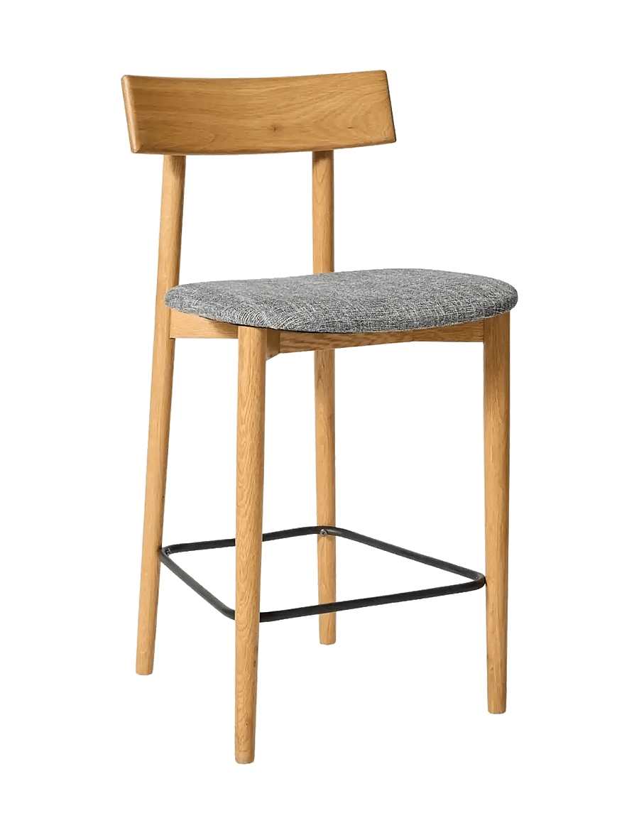 Muubs - Barstool Tetra - Nature Oil/Concrete - barhocker - nature - 2