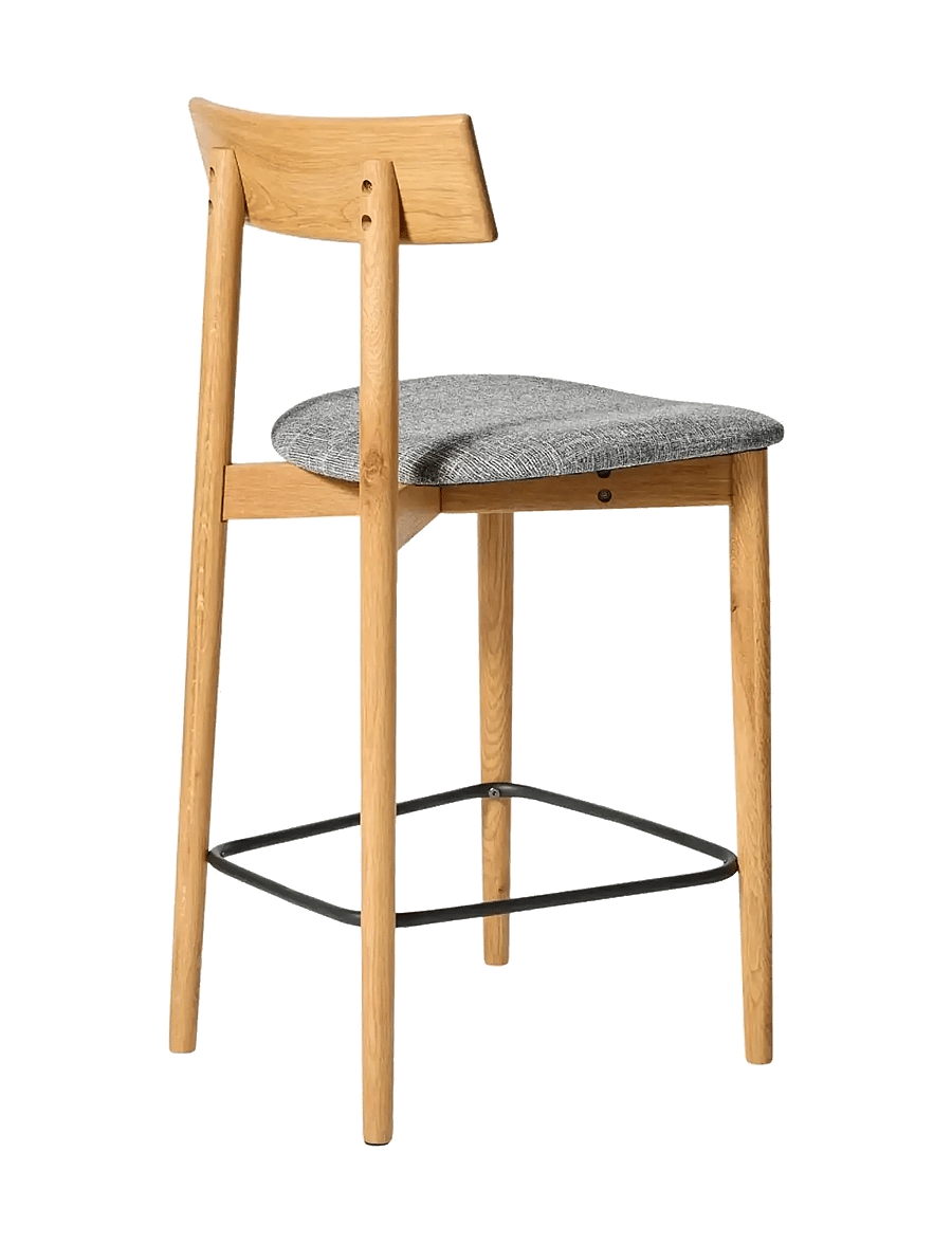 Muubs - Barstool Tetra - Nature Oil/Concrete - barhocker - nature - 3