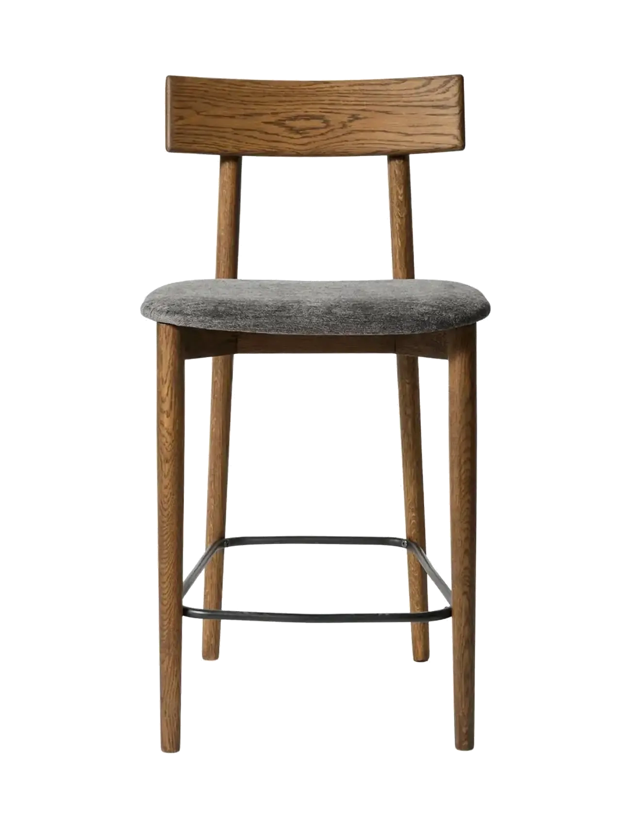 Muubs Barstool Tetra -  Dark oil/Granite - Möbel - DARK OIL / brown
