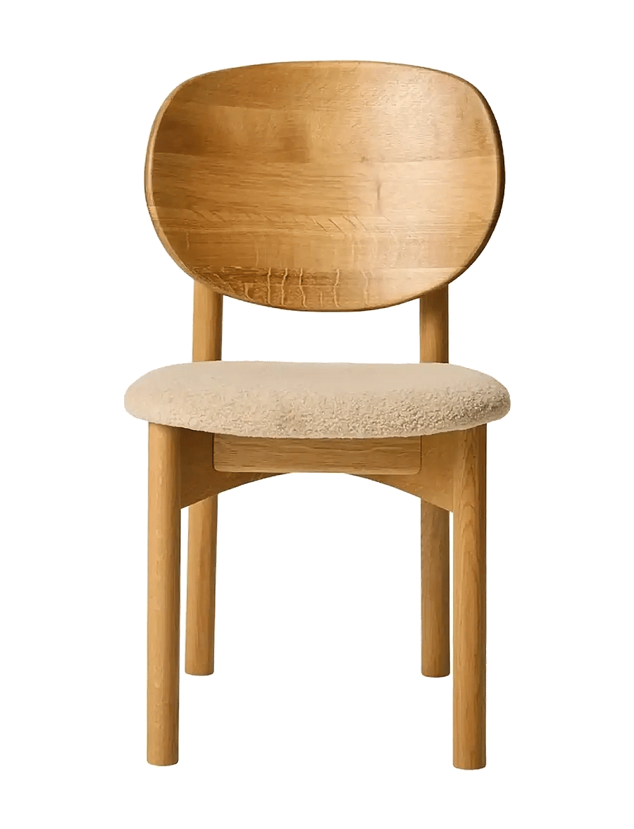 Muubs - Dining chair Oka - Nature oil/Sand - nature - 1