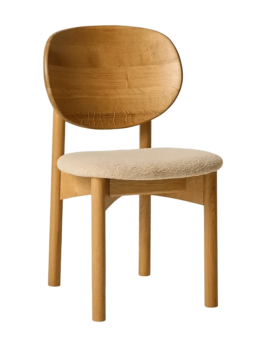 Muubs - Dining chair Oka - Nature oil/Sand - nature - 2
