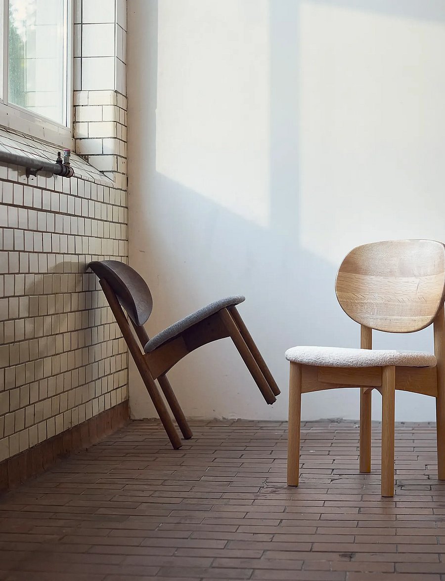 Muubs - Dining chair Oka - Nature oil/Sand - nature - 0