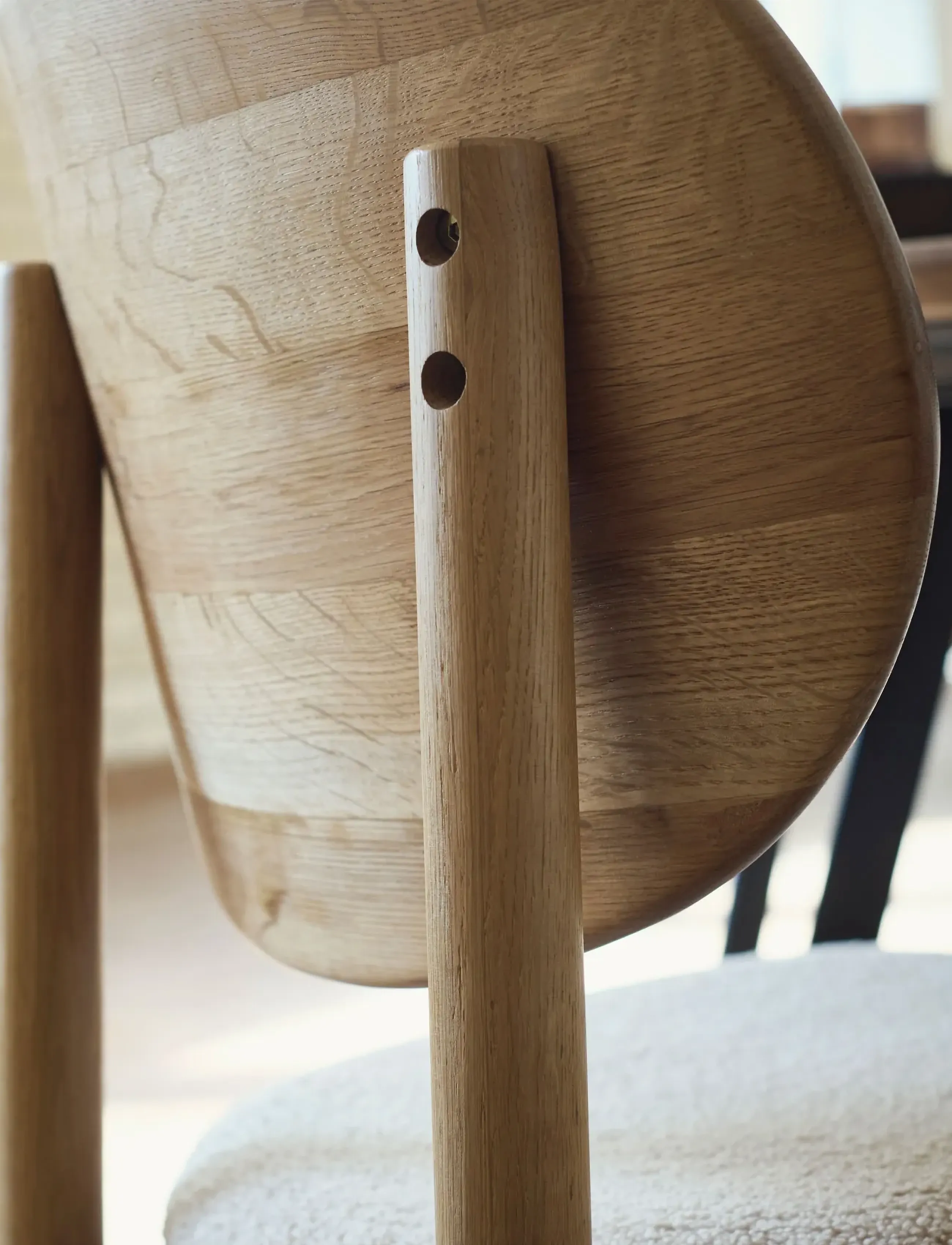 Muubs - Dining chair Oka - Nature oil/Sand - nature - 5
