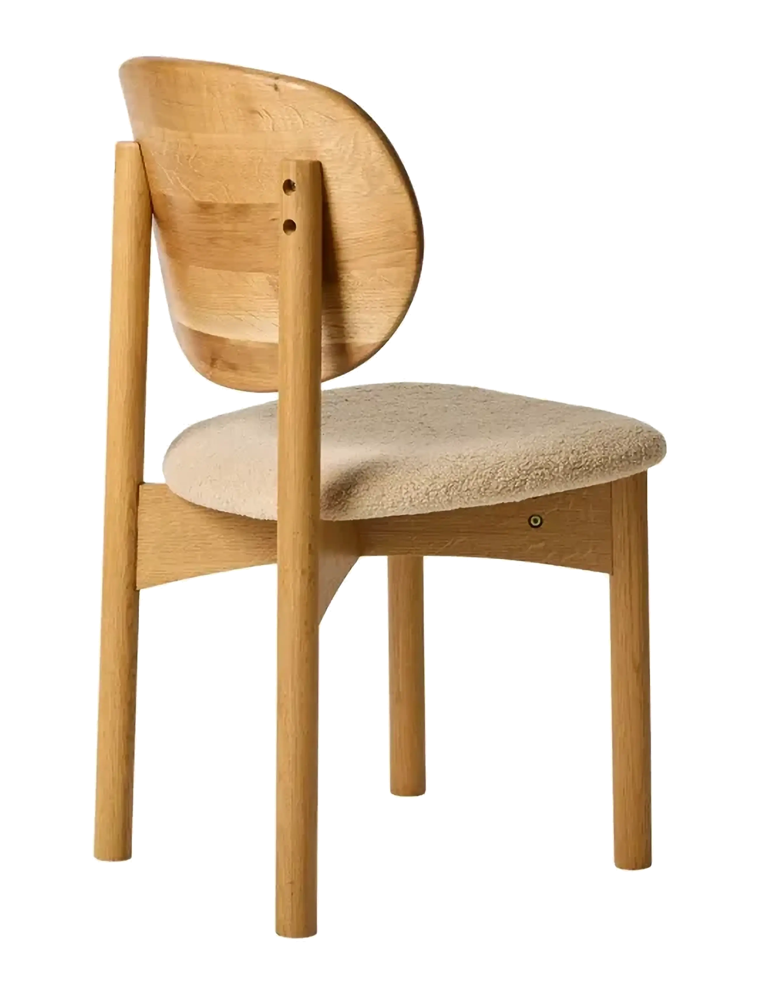 Muubs - Dining chair Oka - Nature oil/Sand - nature - 3